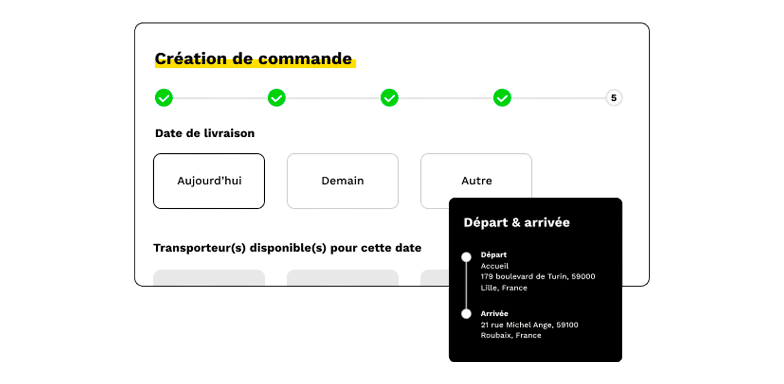 Plateforme de livraison à domicile Woop