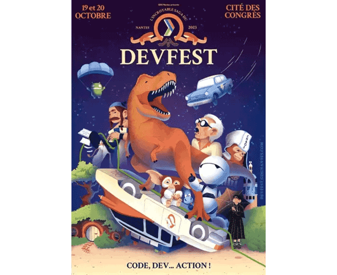 Affiche du Devfest 2023