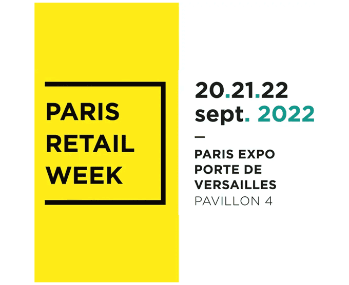 Affiche du salon Paris Retail Week 2022